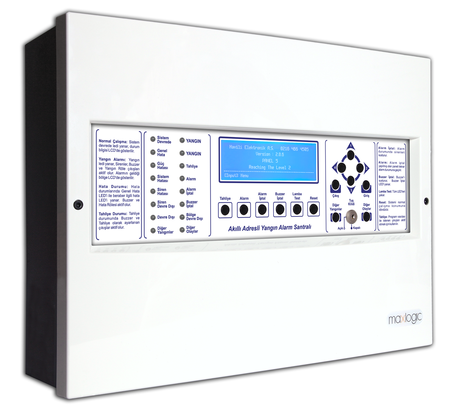 ML-122X Yangın Alarm Santralleri