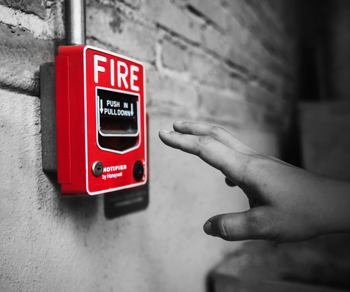 Maxlogic Akıllı Adresli Yangın Alarm Butonu